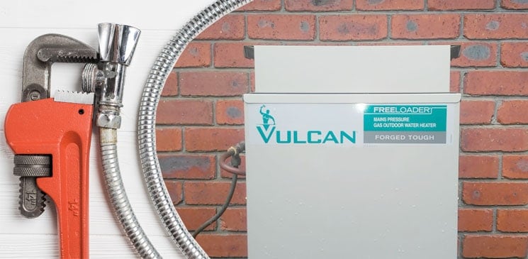vulcan hot water system installation